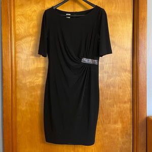 Anne Klein Size 12 Black Dress